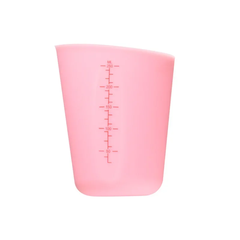 250/500 ML Measuring Cup Silicone Resin Glue Tool Flexible Kitchen Baking  Tool