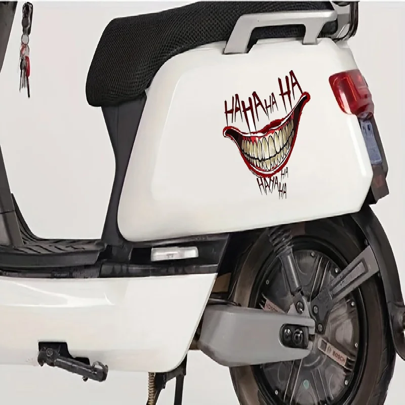 Graffiti Stickers Clown Mouth HAHAHA Jeep Car Truck Van SUV Motorcycle Window Wall Cup Bumpers Waterproof Crafts Decals