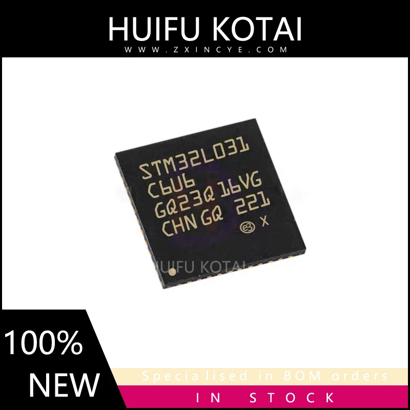 

1 шт. STM32L031C6U6 UFQFPN-48, Новые Товары в наличии