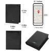 Billetera con gps Tracker Card Android,Smart Wallet for Men Leather Wallet Best 2025 New Christmas Gift Birthday Gifts For Dad 6