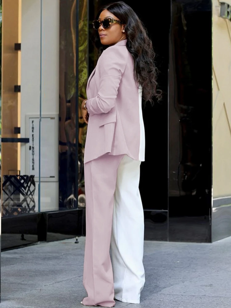 Spring Women Solid Long Sleeve Blazer Jacket Casual Pants Suits Office Lady  Outfits | Spring Women Solid Long Sleeve Blazer Jacket Casual Pants Suits  Office Lady Outfits | tk.gov.ba