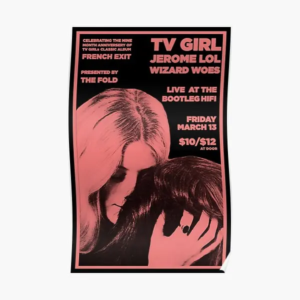 Tv Girl French Exit Poster Wall Art Print Decorazione Murale Picture Room Painting Home Decor Modern Vintage Funny No Frame