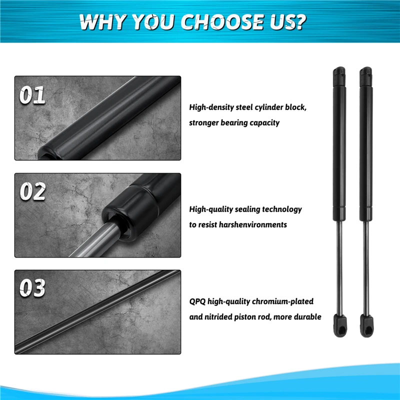 2Pcs/set For Dodge Charger 2011-Car Front Hood Bonnet Lift Support Struts Accessories For Chrysler 300 2011-Gas Shock Strut