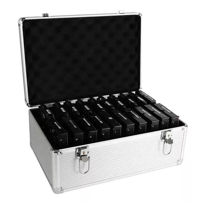 3.5 Inch Hard Drive Storage Case Holds 20 Drives Dust Proof Protective Box For Photography Media Data Storage Arrangement - 2