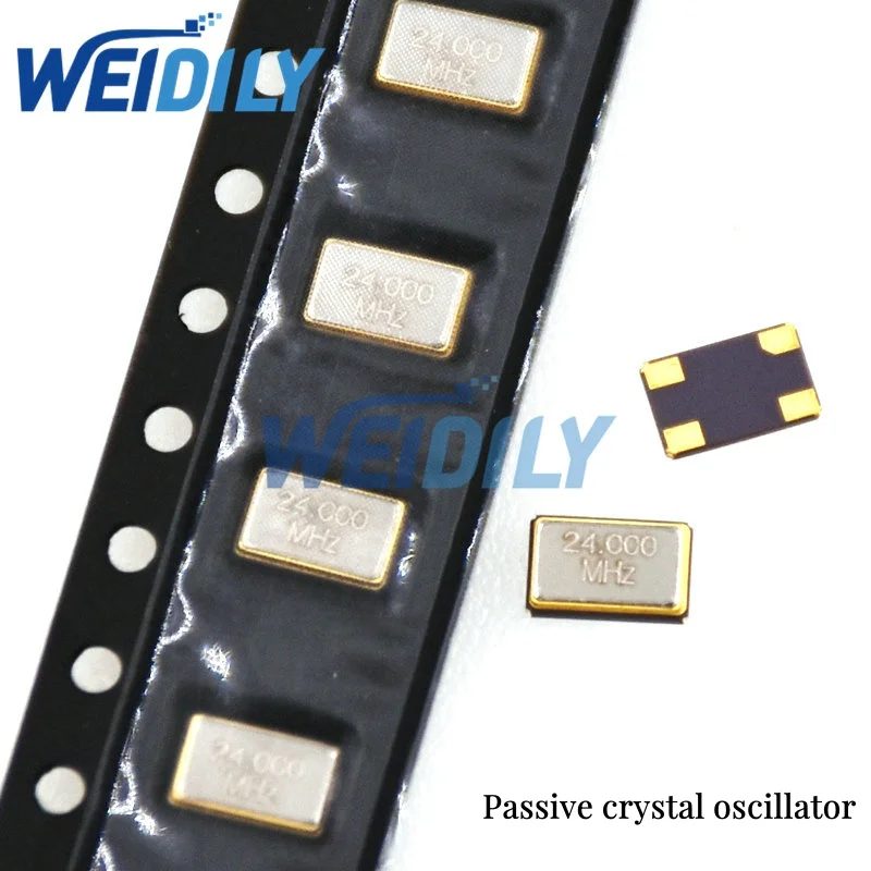 Quartz Resonator 5PCS 5032 Passive Crystal Oscillator 8Mhz 12Mhz 16Mhz 20Mhz 24MHz 25Mhz 27Mhz 5.0*3.2mm SMD Quartz Resonator 4 Pins New