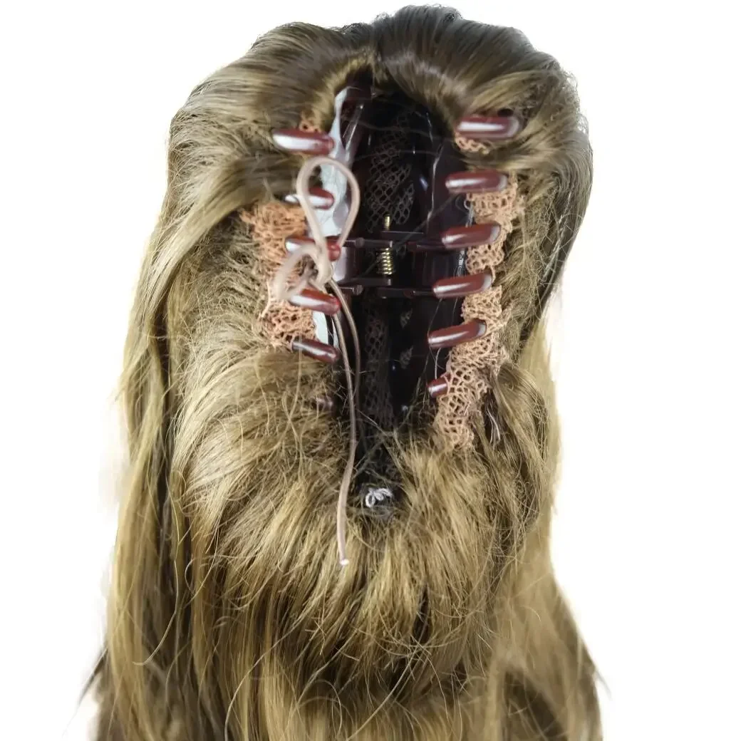 StrongBeauty-Long Curly Ponytail Hairpiece, Claw Clip, extensões de cabelo, fibra resistente ao calor, sintético, 32