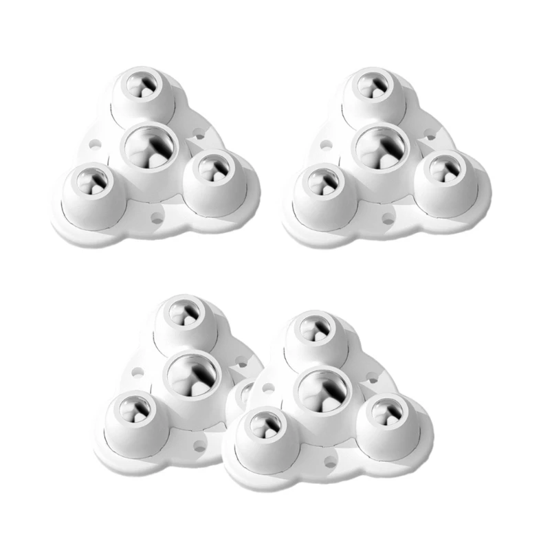 Not Drill Adhesive Furniture Wheel Furniture Moving Rollers for Easy mobilities