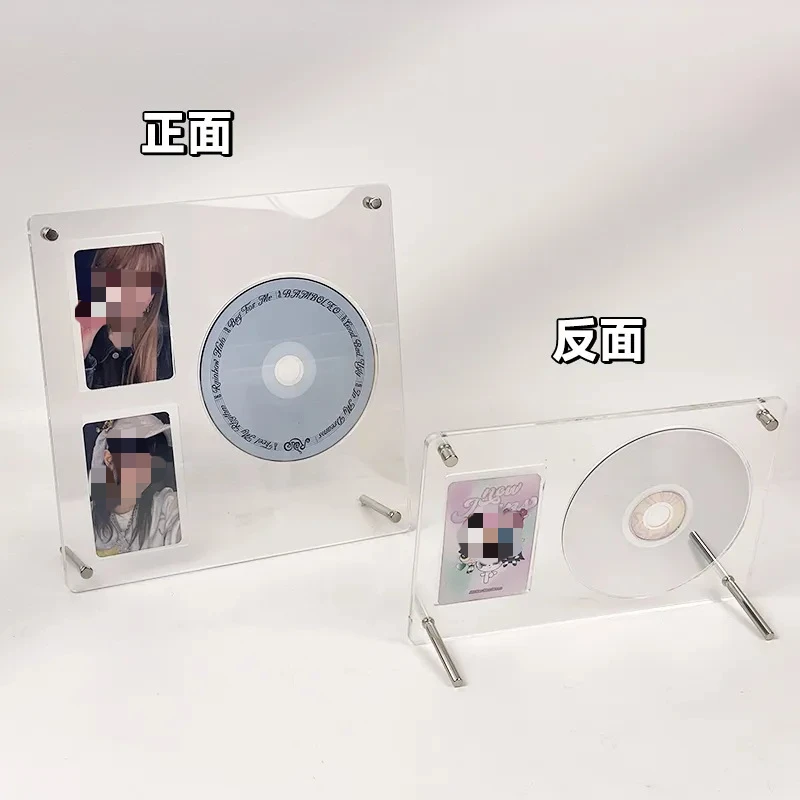 Cd Picture Frame Acrylic Photo Frame Kpop Photocard Holder Interior Frame Idol Card Display Stand Kpop Room Decor 인테리어액자