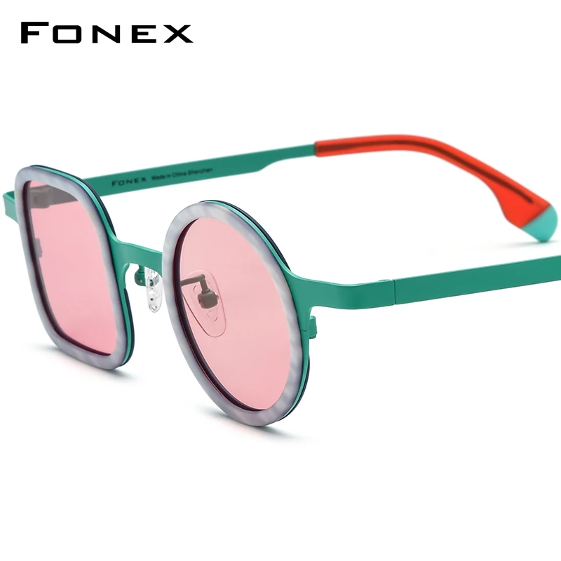 고전과 트렌드의 완벽한 조화: FONEX Acetate Titanium 선글라스