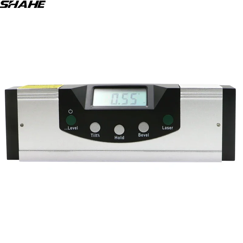 

Digital Angle Finder Protractor Level Tool With LCD Screen, Aluminum Angle Level Spirit Level With Magnetic Base In Bottom