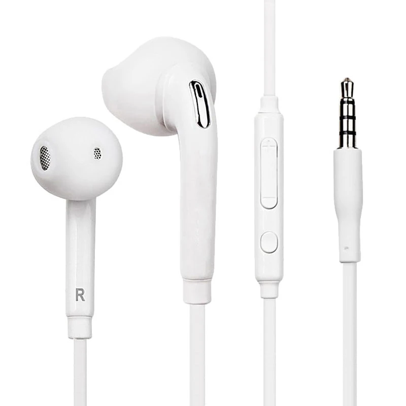 삼성 이어폰 유선 제어 마이크 포함 인이어 헤드셋 EO-EG920, 갤럭시 S6 S7 엣지 S8 S9 S10 플러스 A52 A72 노트 5 8, 3.5mm
