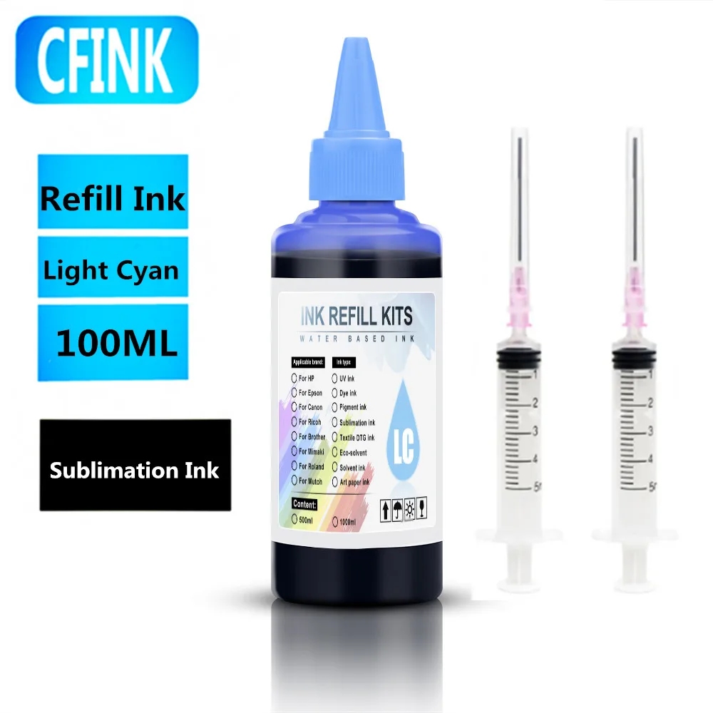 100ML Sublimation Ink Epson Expression Photo HD XP-15000 XP15000 XP-15010 XP15010 XP-15080 XP15080 Printer inkjet printer ink