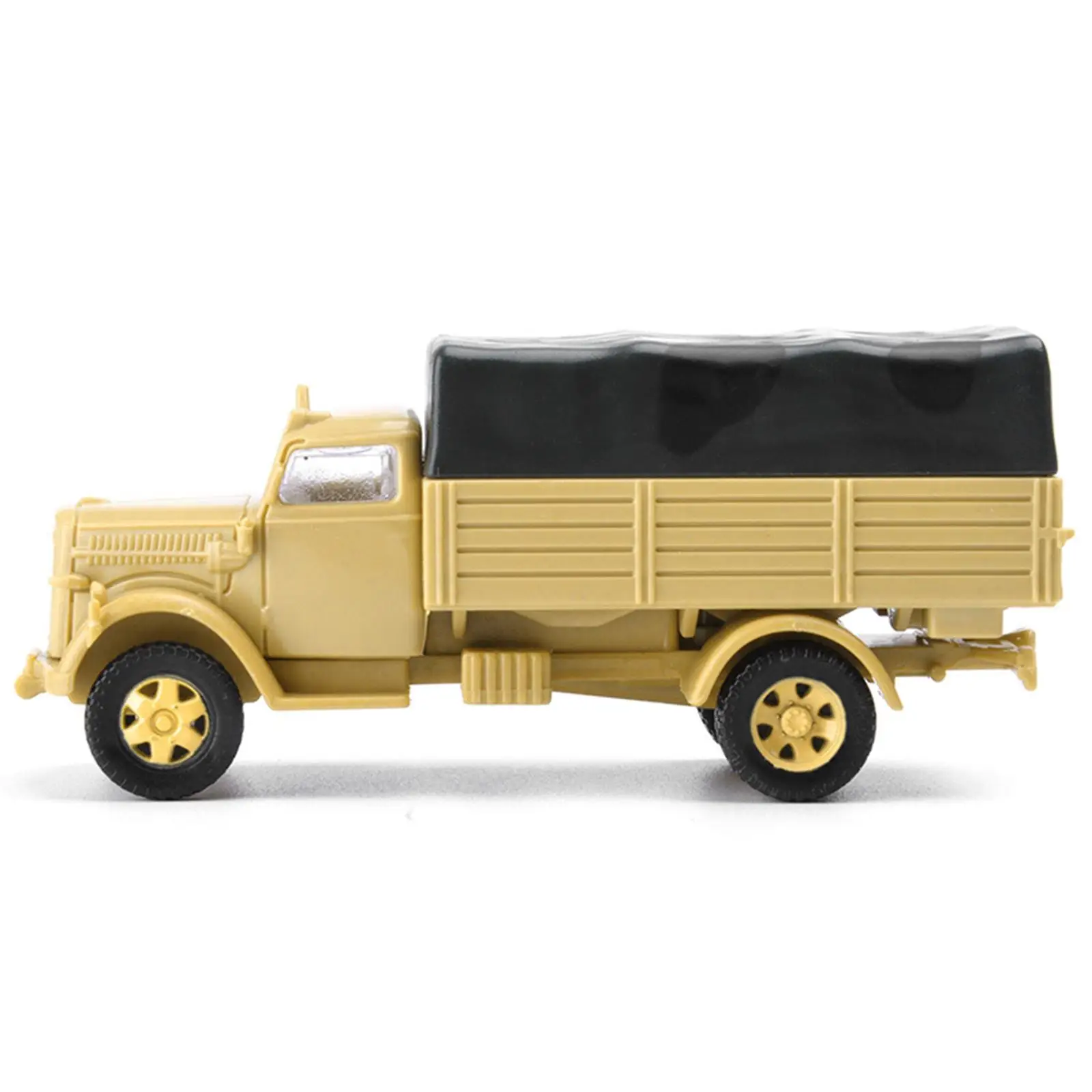 Set of 2 1/72 4D Assemble Truck Armored Vehicle Building Collectibles