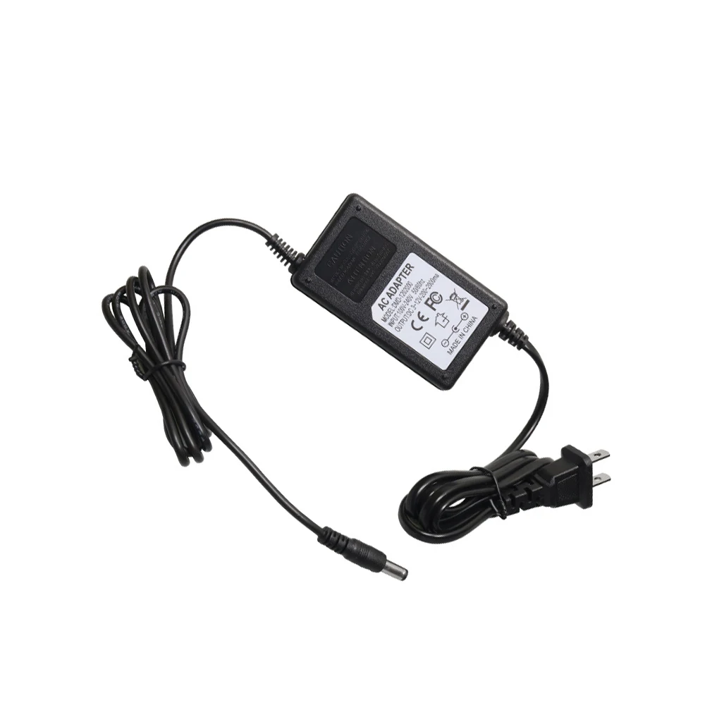 3-12V 2A Adjustable Power Supply LED Dimming Fan Stepless Speed Control Adapter DC 5.5*2.5mm Port Plug Charger