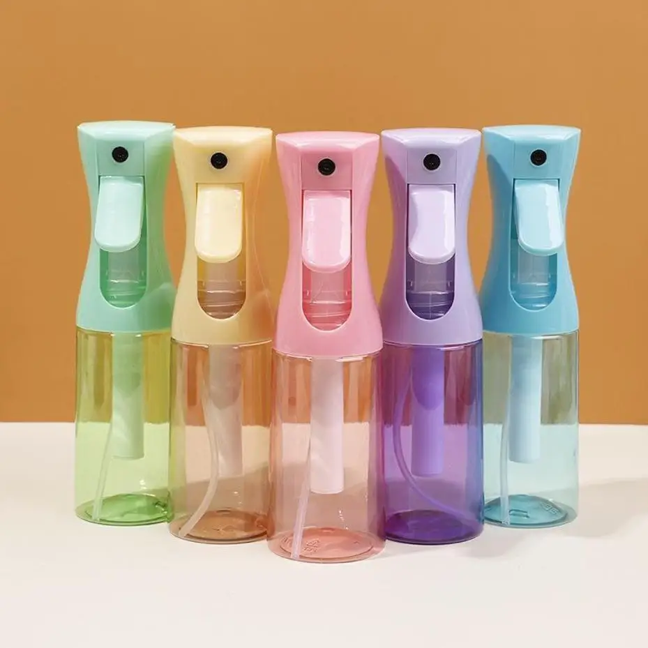 Enhanced Portable High-Pressure Mist Bottle - 200/300ML Reusable Spray for Beauty and Plant Care