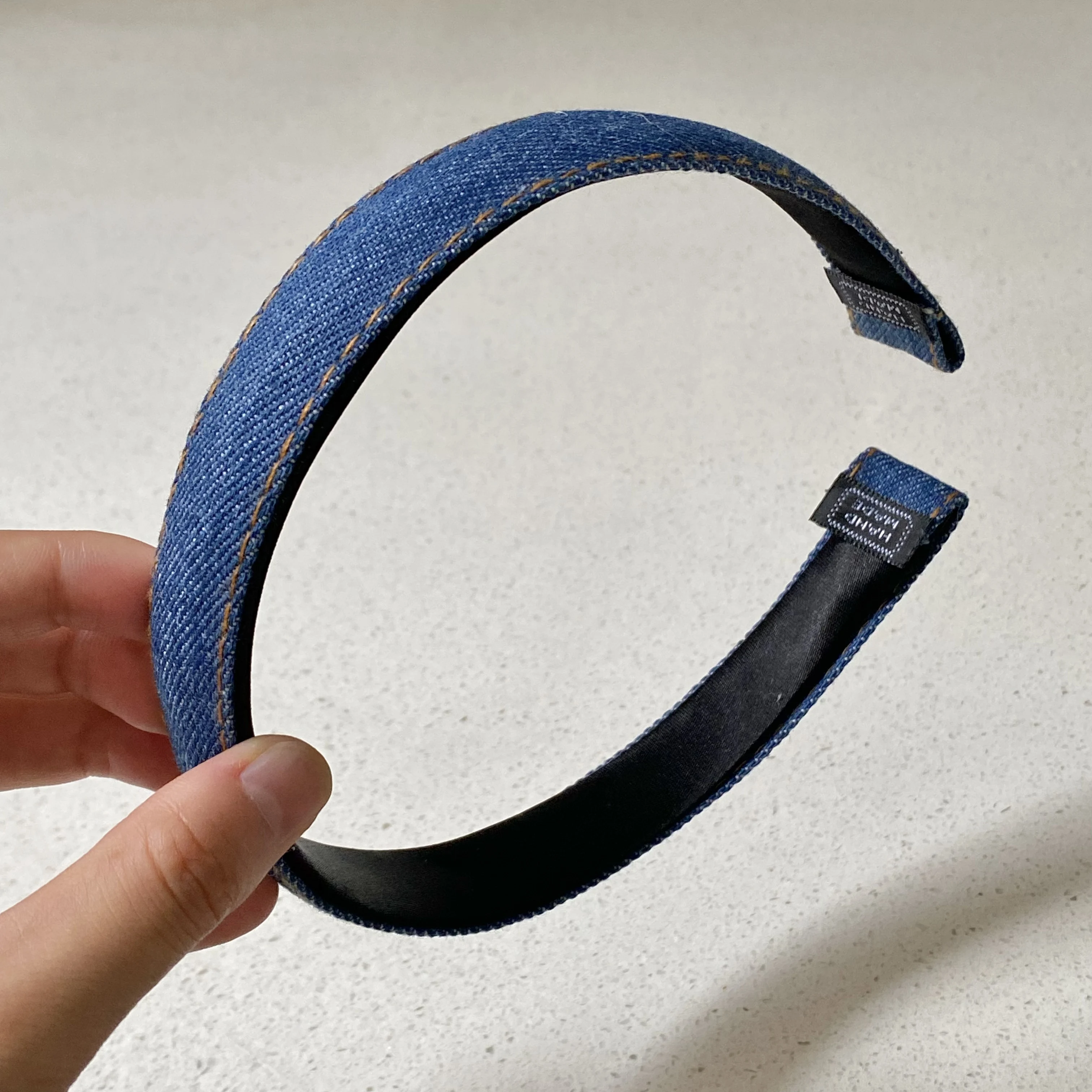 1PC Denim Hair Headbands Set, Stylish Hair Accessories For Women, Casual Hairbands For Daily Wear