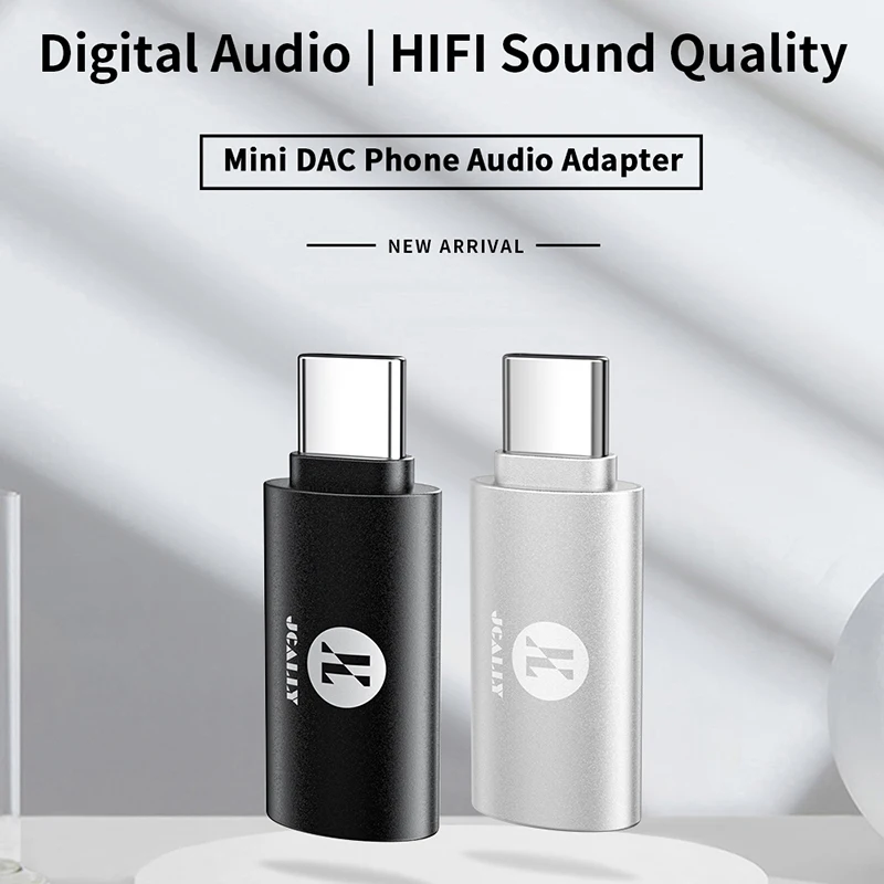JCALLY JA3 Digital Audio Adapter TypeC to 3.5 Decoder Line CX31993 DAC USB C Audio Code Adapter audio adapter audio converter adapter