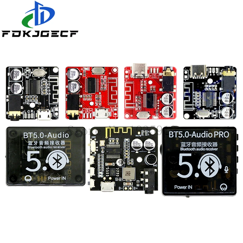 Bluetooth Audio Receiver board Bluetooth 4.1 BT5.0 Pro XY-WRBT MP3 ...