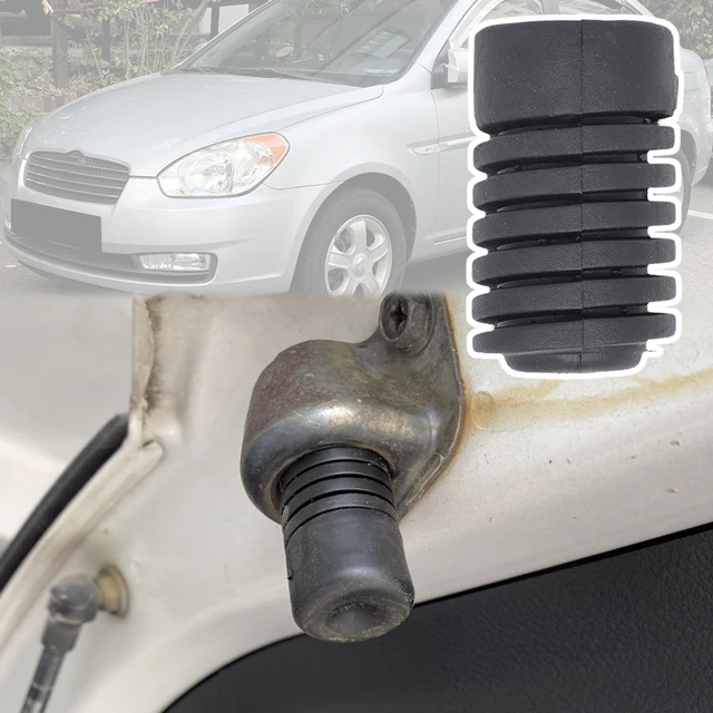 محرك السيارة هود بونيه الباب الخلفي عازلة وسادة المطاط جبل استبدال لشركة هيونداي أكسنت MC 2006 2007 2008 2009 2010 فيرنا