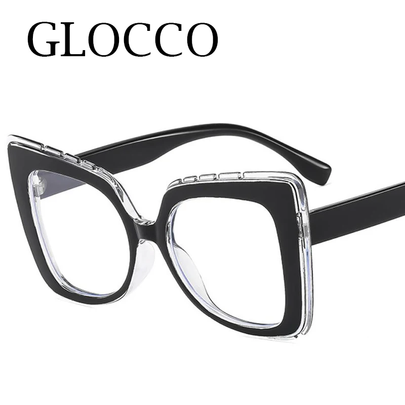 Fashion Red Square Reading Glasses Women Men Luxury Brand Designer Big Frame Anti Blue Light Glasses Presbyopia Eyeglasses +2 +3 3