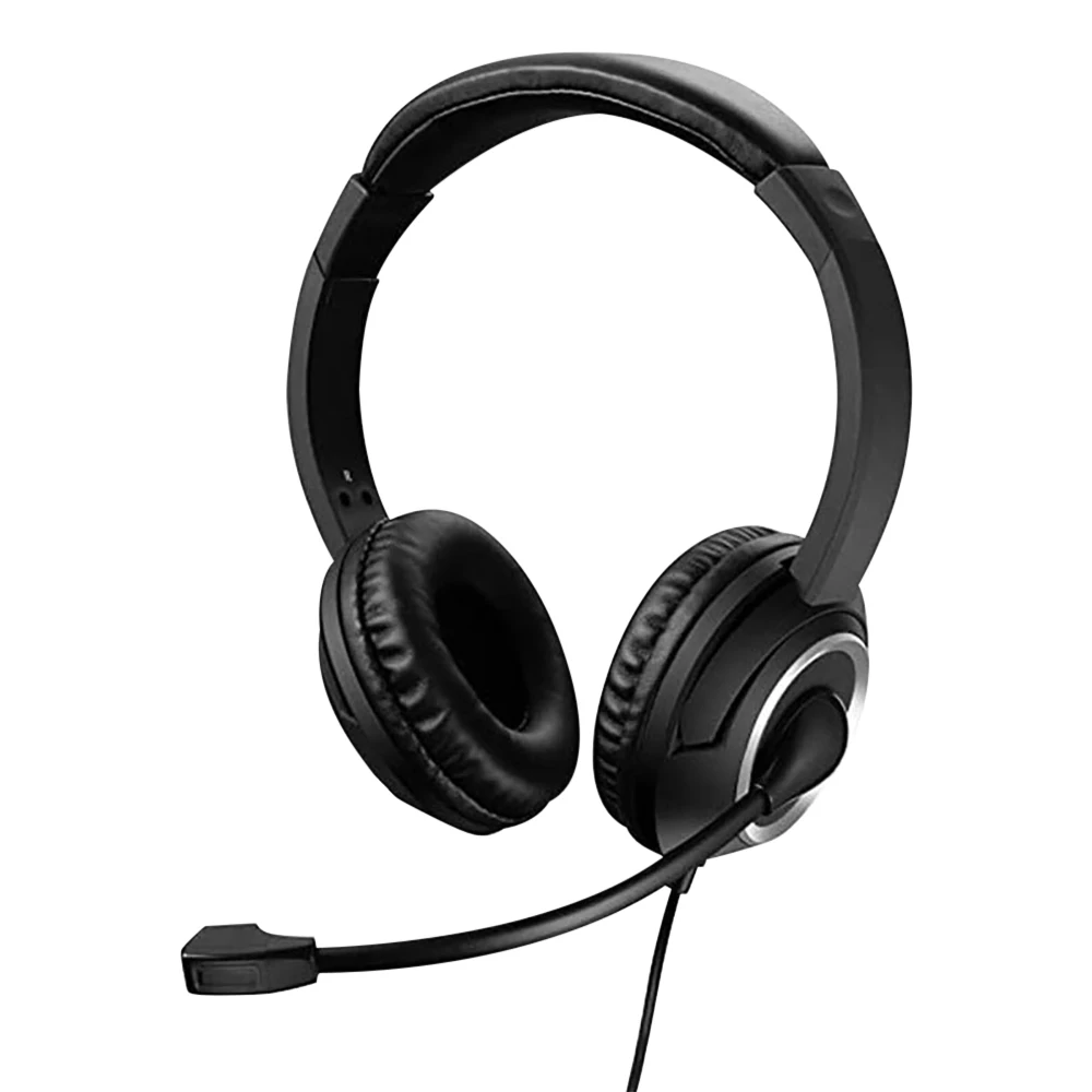 Wired USB Headset Call Center Headphones with Microphone Noise Cancelling Over Gaming Over-Ear Headsets for Computer PC Laptop 6