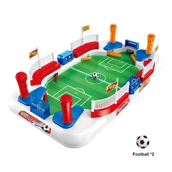 Portable Tabletop Soccer Game - Indoor/Outdoor Desktop Football Toy (2 balls)
