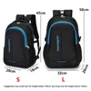 Oxford Shoulder Backpack Fashion Lightweight Waterproof Travel Laptop Rucksack Large Capacity Wear-resistant Student School Bag 4