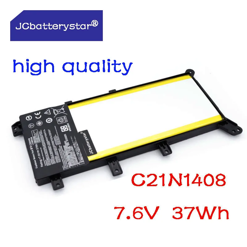 

JC New C21N1408 Laptop Battery For ASUS VivoBook 4000 MX555 V555L V555LB V555U Series 7.6V 37WH Free 2 Years Warranty