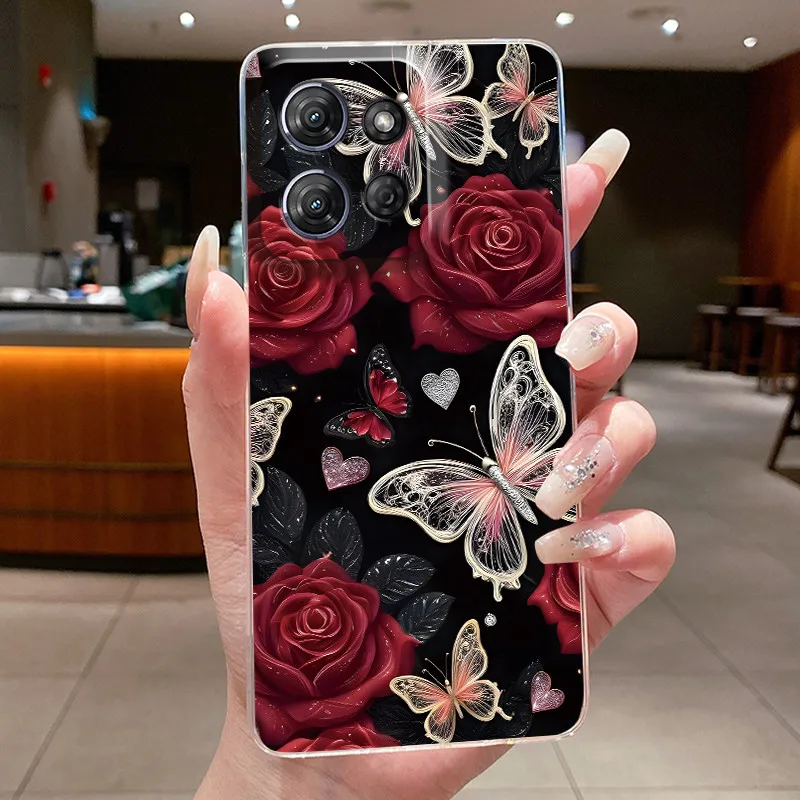 Transparent Soft Silicone TPU Phone Case - Protective Casing