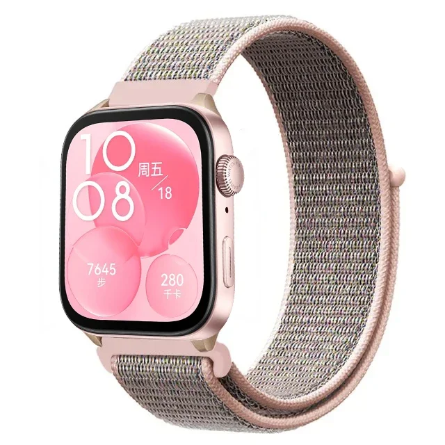 Nylon Loop Sport Strap - Soft Bracelet Band for Smartwatch Accessories