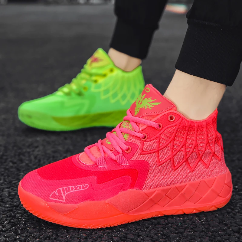 Men Sneakers Low-top Basketball Shoes Shockproof Breathable Couples Running Shoes Tactical Boots
