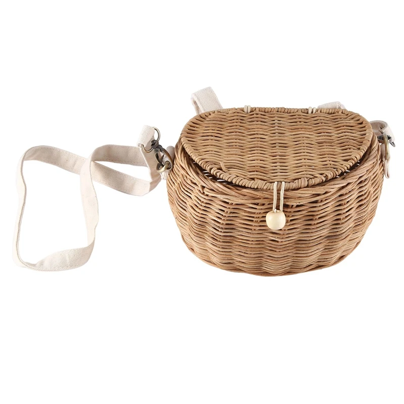 

Задняя корзина детская велосипедная корзина ручной работы Tattan сумка Корзина Детский рюкзак