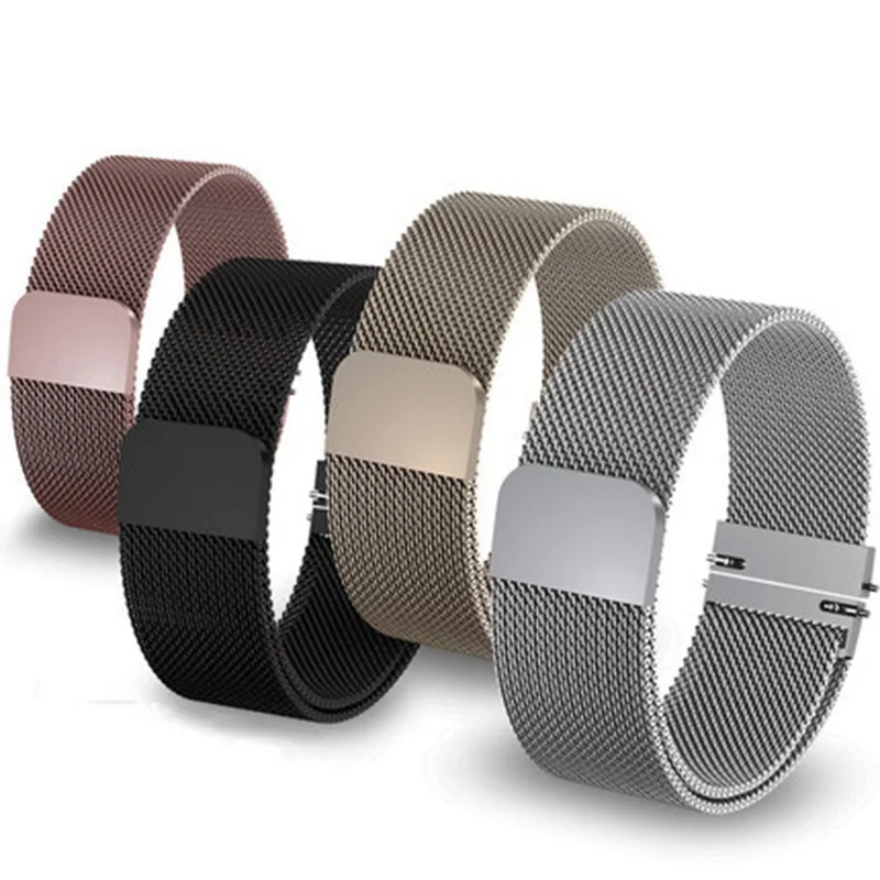 Milan Magnetic Mesh Watchband Bracelet - Elegant and Versatile Strap