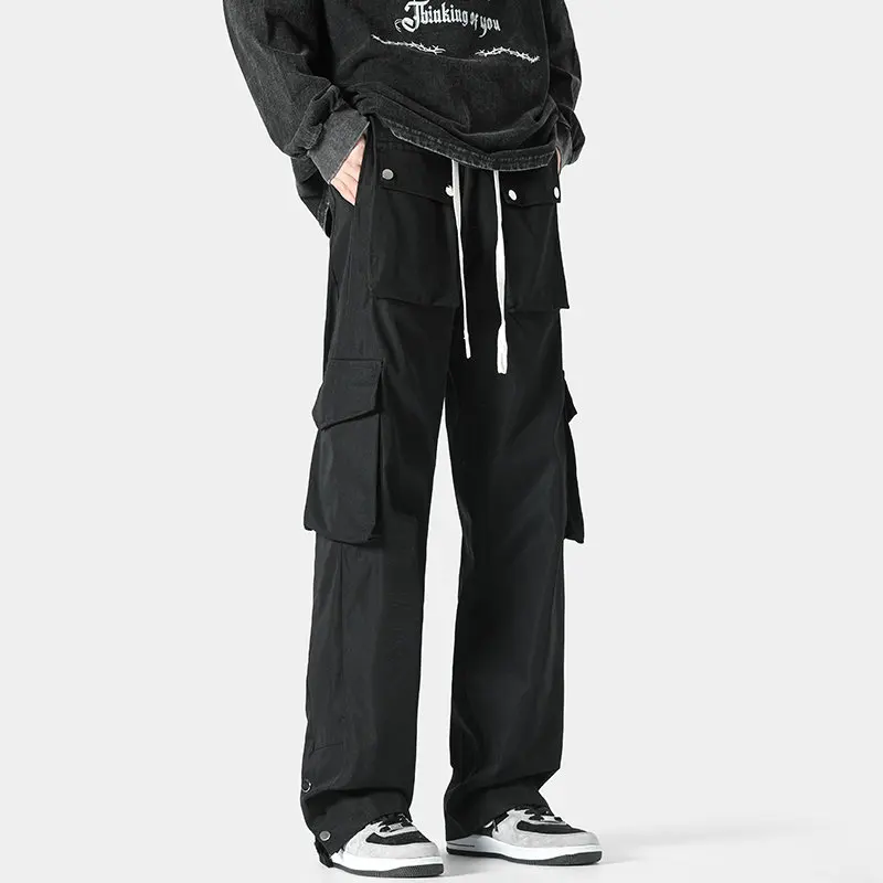 Fashion Men Cargo Pants Men Jogger Sweatpants Jogger Hip Hop Harajuku Harem Pants Men Woman Trousers New Streetwear