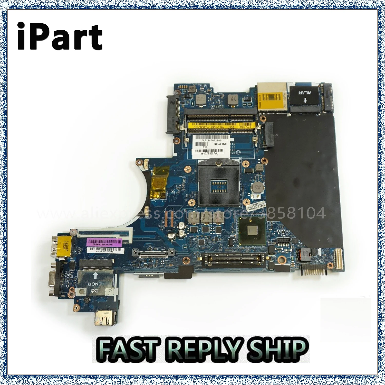 

Материнская плата для Dell E6410 LA-5471P CN-00H12D 08885V 0H12D