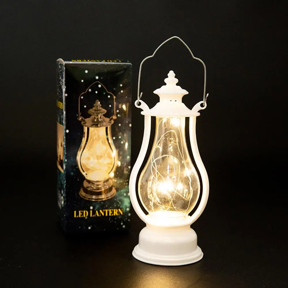

16cm Retro Outdoor Camping Kerosene Lamp Portable Lantern Bronze Colored Oil Lamp Vintage Photo Props Outdoor Camping Lights