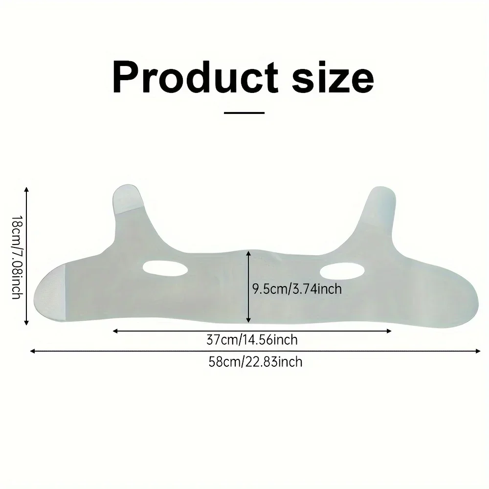 Reusable Face Slimming Bandage V Line Face Shaper Women Chin Cheek Lift Up Belt Facial Massage Strap Face Skin Care Beauty Tools 4