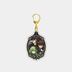 Gothic Vampire Style Anime Acrylic Stand & Keychain Set - Desk Decoration Collectible Gift - 6 - 15 cm (5 - Keychain 6CM)