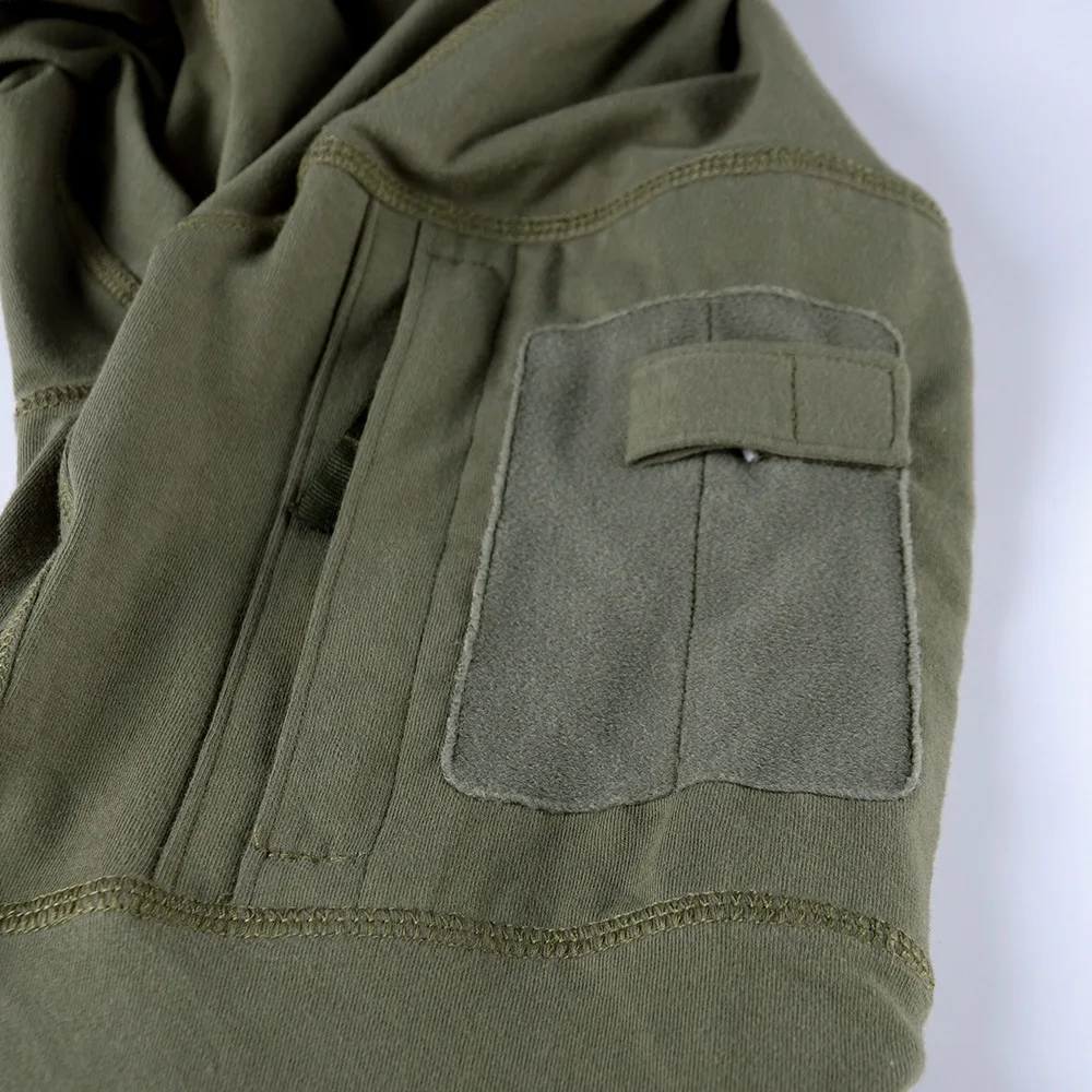 Tactical Cotton Shirt - Multicam Camo Military Combat Tee | Lightweight Moisture Wicking