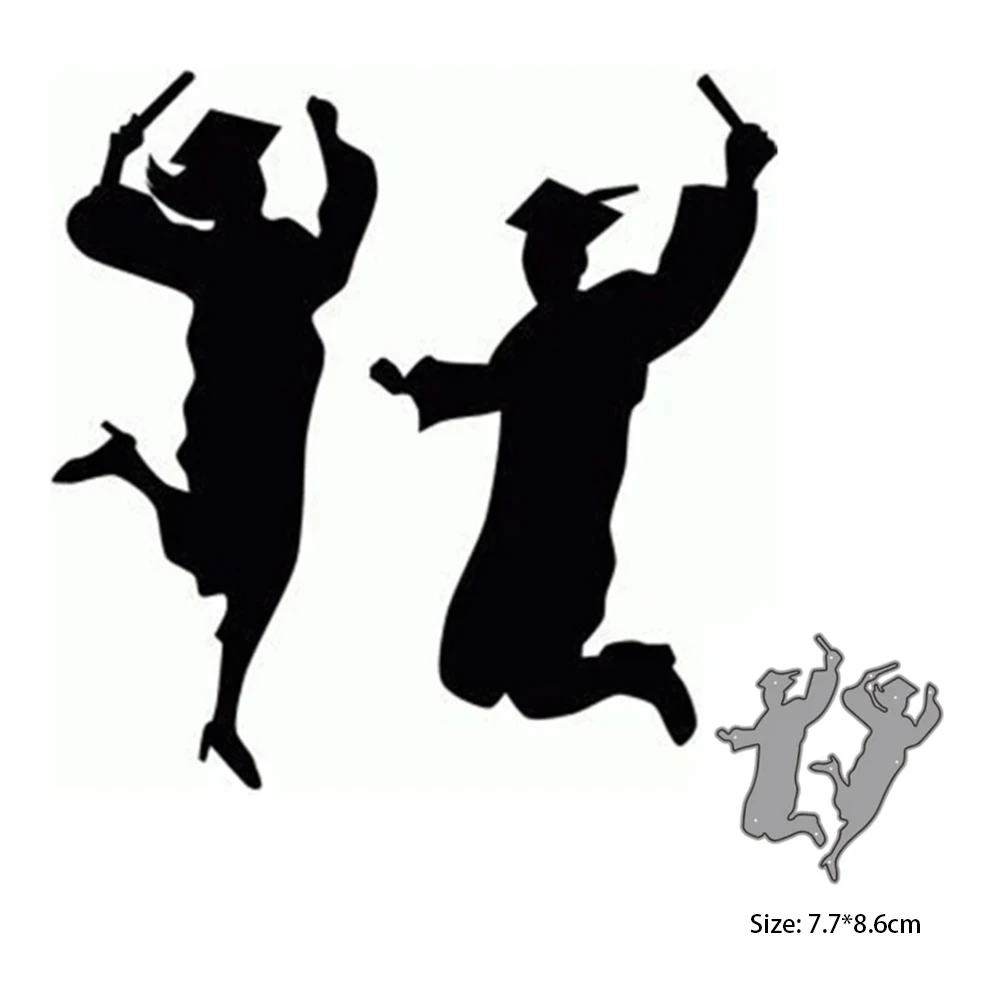 

Metal Cutting Dies New Graduation Greeting Card Making Decoration Scrapbook Paper Crafts Template Die Cut Stencils Mold