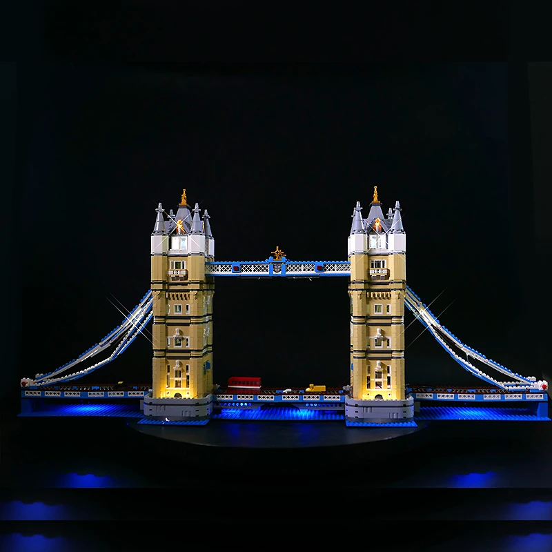 DIY RC LED Light Kit For LEGO 10214 Tower Bridge (Only LED