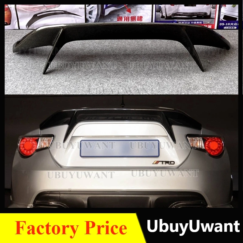 

Car-styling Carbon Fiber Rear Trunk Spoiler Wing For Toyota GT86 For Subaru BRZ Scion FR-S Spoiler