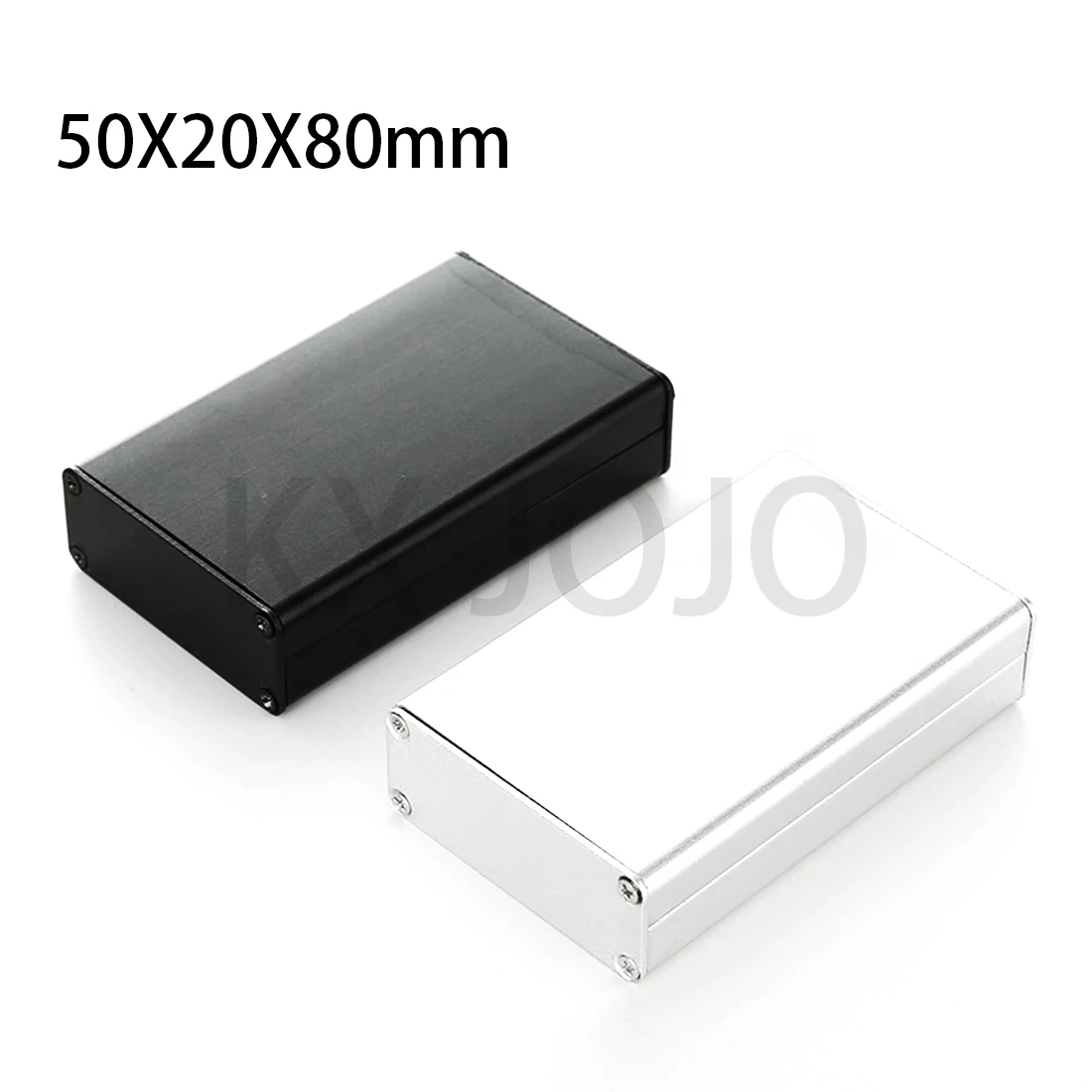 알루미늄 인클로저 분할 실버 블랙 블루 방수 상자, 전자 높이 20-40mm, 1 개