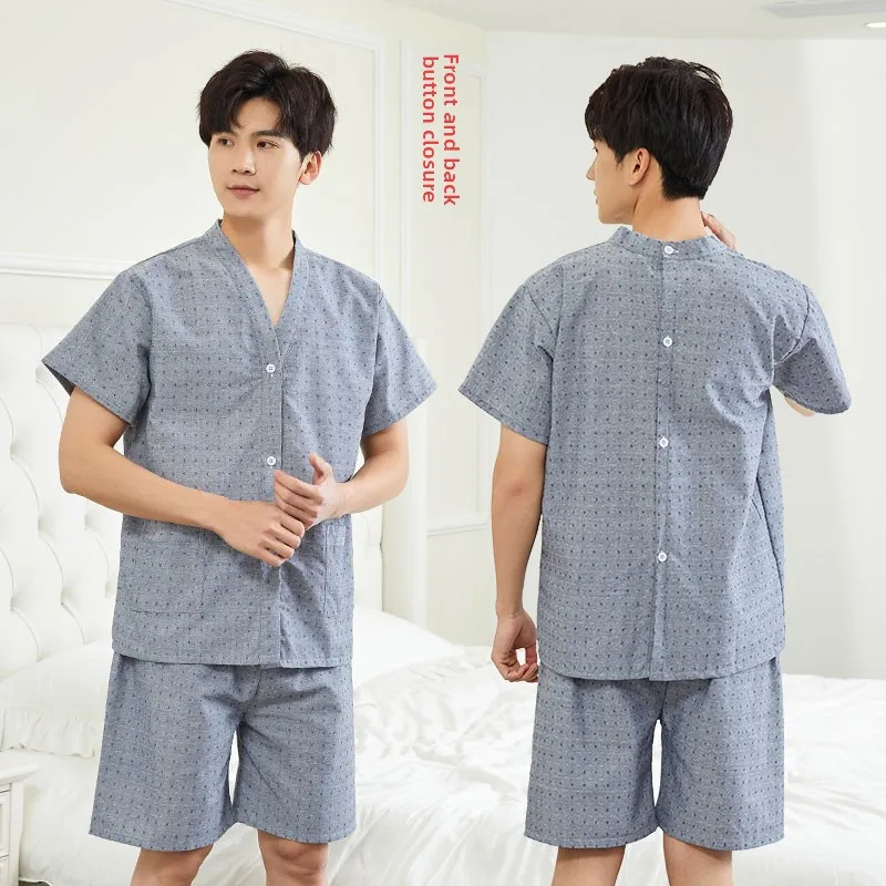 Traje de Moxabustão com tras Suaves, Botões Frontais e Traseiros, Roupa de Massagem e Banho de Suor para Homens e Mulheres...