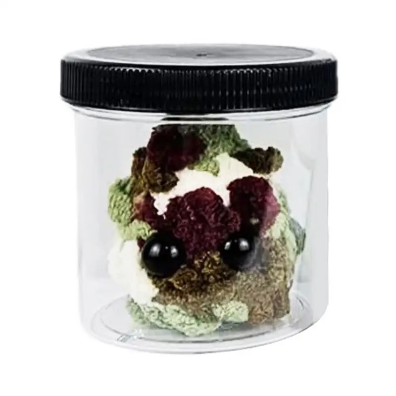 

Новая мягкая плюшевая игрушка, мягкая плюшевая в банке, необычная мягкая кукла, милый мультяшный орнамент для детской комнаты, настольное украшение, подарок на день рождения