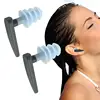 Ear Plugs For Swimming Waterproof Reusable Silicone Swim Earplugs Soft Sleeping Noise Cancelling Earplugs Swimming Earplugs For 1