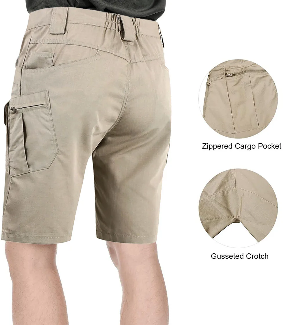 Men Outdoor Waterproof Cargo Shorts