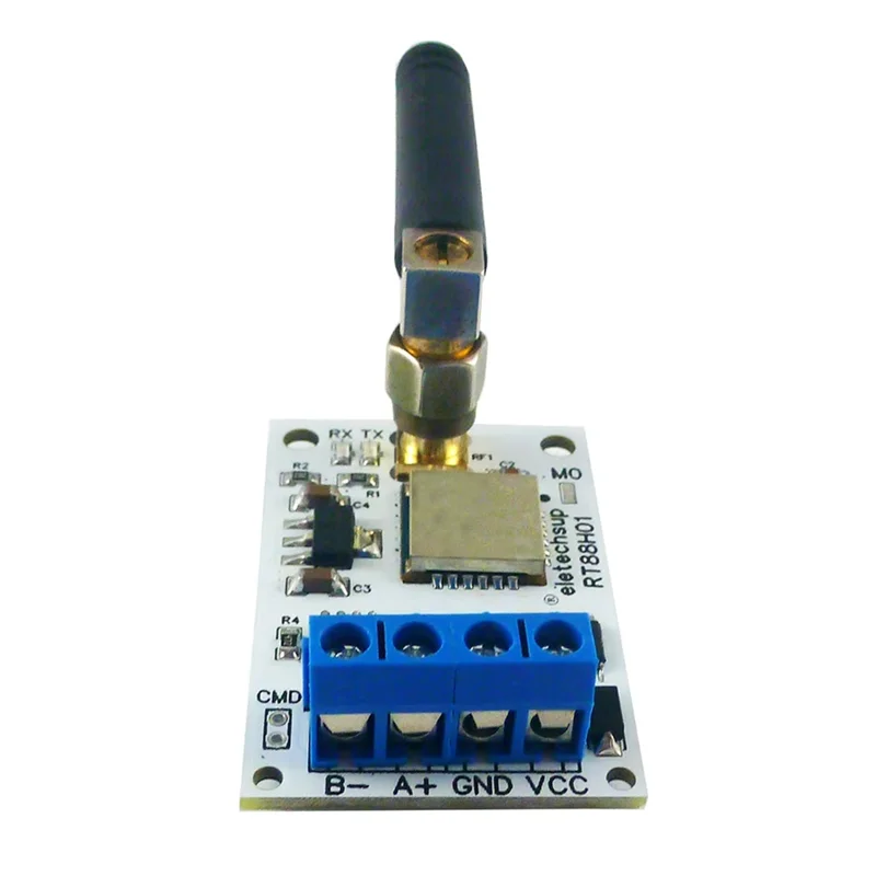 A97I-RT88H01 송신기 및 수신기 모듈 VHF/UHF 라디오 모뎀 RS485 로라 GFSK 무선 송수신기 433M