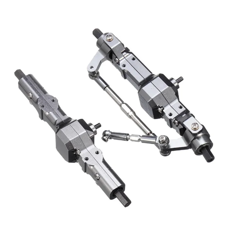 

Upgrade Metal Front and Rear Axle Assembly For WPL C14 C24 B14 B16 B24 B36 HengLong FeiYu JJRC RC Car Parts