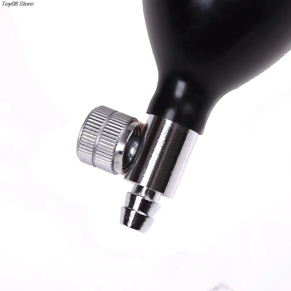Replacement Manual Air Pump Inflation Sphygmomanometer Oximetro Mercury Blood Pressure Latex Ball Bulb + Air Release Valve 5